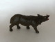 FIGURINE MARQUE INCONNUE ZOO RHINOCEROS Vers 1954  Pas Starlux Clairet - Other & Unclassified