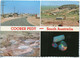 Australie - South Australia - Coober Pedy - Multivues - Dentelée, écrite, Timbrée - Pliée Par Le Centre Vertical ! - Coober Pedy