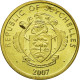 Monnaie, Seychelles, 10 Cents, 2007, Pobjoy Mint, SPL, Brass Plated Steel - Seychelles