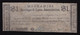 Estados Unidos United States 1 Dollar 1863 Civil War Georgia Mechanics Savings & Loan - Georgia