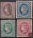 1866-176 CUBA ESPAÑA SPAIN ANTILLAS ISABEL II 1866 5c - 40c COMPLETE SET. - Préphilatélie