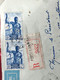 Fort-Lamy-Tchad--A.E.F. (1947 )-☛Douala Cameroun(ex-Colonie France)Timbre Poste Aérienne Lettre Recommandé Document - Lettres & Documents