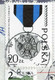 Delcampe - Poland Warszawa 1989 Aerogram Cover Used To Florida USA | WWII Medal | Maximilian Maria Kolbe, Polish Catholic Priest - Flugzeuge