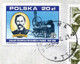 Poland Warszawa 1989, Steam Locomotive & Railways Stamp Air Mail Cover Used To USA | Mi 3170, 3177, 3183 | Industry - Posta Aerea