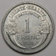 1 Franc Morlon 1945 , Aluminium - Gouvernement Provisoire De La République Française - 1 Franc