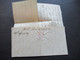 Delcampe - Frankreich 1829 Paris Und London Stempel L1 Port - Paye Und 60 P.P. J Faltbrief Mit Viel Inhalt! - Entry Postmarks