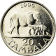 Monnaie, Malawi, 20 Tambala, 1996, TTB, Nickel Clad Steel, KM:29 - Malawi