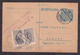 AUSTRIA - Old Stationery Additionally Franked And Sent From Wien To Zagreb 1923 / 2 Scans - Other & Unclassified