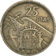 Monnaie, Espagne, 25 Pesetas, 1957 (58) - 25 Peseta
