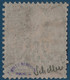 Congo N°7b 15c Sur 25c Obl Dateur De LIBREVILLE Variété 5 Quasi Absent RR & TTB Signé SCHELLER - Used Stamps