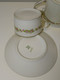 Delcampe - *2 TASSES & SOUCOUPES + 1 POT A LAIT PORCELAINE De LIMOGES Guirlande De Roses  E - Limoges (FRA)