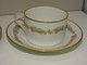 Delcampe - *2 TASSES & SOUCOUPES + 1 POT A LAIT PORCELAINE De LIMOGES Guirlande De Roses  E - Limoges (FRA)