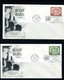 USA 1958 9 FDC Covers  New York Office  12671 - Cartas & Documentos