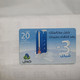 PALESTINE-(PA-G-0061)-Minus 3-(278)-(20₪)-(886-894-536-3504)-(1/1/2020)-used Card-1 Prepiad Free - Palestine