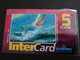 ST MARTIN  INTERCARD  ROBERT DAGO  VOILE           5 EURO /   INTER 138 / MINT CARD    ** 9255 ** - Antille (Francesi)