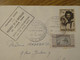 France Colonie Française Timbres Mauritanie Lettre 1ere Visite Président De La République à Saint Louis Du Sénégal 1947 - Covers & Documents