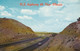 New Mexico Route 66 , Between Tucumcari And Santa Rosa, C1950s/60s Vintage Postcard - Ruta ''66' (Route)