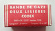 - Ancienne Boite En Carton - Bande De Gaze Hydrophile " CODEX " - Objet De Collection - Pharmacie - - Medizinische Und Zahnmedizinische Geräte