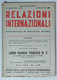 31231 Relazioni Internazionali A.VII Nr 29 1941 Conflitto In Jugoslavia E Grecia - Société, Politique, économie