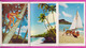 Delcampe - 273588 / United States Postcards 12 Photos Hawaii The 50th State USA Etats-Unis 1970 Postage Due , 10+10 C. To Bulgaria - Otros & Sin Clasificación