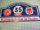 Plaque Ancienne Rallye Automobile/RALLYE D'AUVERGNE/Automobile Club De France/A.S.A./1987     AC166 - Rallye (Rally) Plates