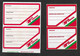 TAP Air Portugal Etiquettes Bagage Autocollant C. 1980 Luggage Labels Sticker Type - Europa