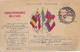 CARTE MILITAIRE PMB BELGIQUE DRAPEAUX CAMP DE ZEIST WWI - Belgische Armee