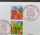 Japan Beautiful Flowers Kanto II 2005 Flora Plant Flower (FDC) *see Scan - Lettres & Documents