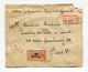 !!! LETTRE RECOMMANDEE CHARGEE DE PORT SAID POUR PARIS DE 1928 - Briefe U. Dokumente