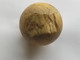 ANCIENNE BOULE DE BILLARD EN OS ? Jeu Café Bistrot EPOQUE FIN 19ème SIECLE  Diamètre : 6,2 Cm Poids : 216 Grammes - Billiards