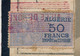 ALGERIE - FISCAL 50F Type Daussy Impôt Du Timbre, Sur Carte D'identité - Alger 1947 - Andere & Zonder Classificatie