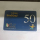 PALESTINE-(PS-SIN-REF-0004C)-plastic Sindibad 50-(363)-(5852684641055)-(1/1/05)used Card+1prepiad Free - Palästina