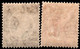 British Honduras 1923/26 KGV Mult Script CA 2c Brown And 2c Rose-carmine  Lightly Hinged Mint - British Honduras (...-1970)