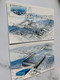 China Olympic M Cards 2008 The Stadiums Embossed Cards - Nuevos