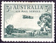 AUSTRALIA 1929 3d Green Air Mail Service SG115 MH - Mint Stamps