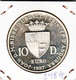 E2984 MONEDA ANDORRA 10 DINEROS 1997 PLATA PROOF 35 - Andorra