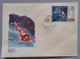 Astronautics. Cosmos. First Day. 1972. Stamp. Postal Envelope. The USSR. - Collections