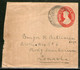 India 1939's KGVI 1An Red Postal Stationary Envelope Jain-E38 Used # 12785 - Buste