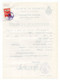 1971. ITALY,MERANO,DEATH CERTIFICATE,2 REVENUE STAMPS - Revenue Stamps