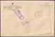 1956-H-85 CUBA 1959 LG-2159 OFFICIAL COVER POSTMARK FORWARDED CIUDAD MILITAR. - Lettres & Documents