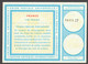 1970's FRANCE UPU Coupon Résponse International C22 Reply Coupon REPONSE - PARIS 27 Model Vienna WIEN - Coupons-réponse