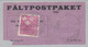 Sweden 1942, Facit # FPE Parcel Post Labels, STOCKHOLM BAN 21.6.42. See Description - Militaire Zegels