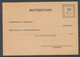 Sweden 1940, Facit # MkB 6A . For Extract Of The Electoral Register. Unused. See Description - Militärmarken