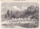 THE ILLUSTRATED LONDON NEWS  - RITAGLIO - STAMPA -CAMP OF EUROPEAN WORKING PARTY ON THE MURREE HELLES INDIA 700 - Ohne Zuordnung