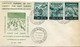 EMISSION DE PROPAGANDE DES PAYS DE L'EST -ROUMANIE N°14A ( VERT ) SUR ENVELOPPE 1er JOUR AVEC OBL. DU 10 MAI 1959 - Cartas & Documentos