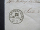 Feldpost Deutsch Französischer Krieg 1870 / 71 Stempel Feld - Post Exped. 23. Inf. Div. Nach Meissen Gesendet - Guerra Del 1870