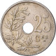 Monnaie, Belgique, 25 Centimes, 1909, TTB, Cupro-nickel, KM:62 - 25 Centimes