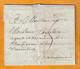 1775 - Marque Postale DOUAY Douai En Rouge Sur Lettre Avec Correspondance Vers Valenciennes - Règne De Louis XVI - 1701-1800: Precursori XVIII