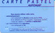 FRANCE : FRA18 CARTE PASTEL NATIONALE BULL Big-2 Reverse 2 USED - Pastel