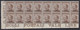 1912 Blocco Di 16 Valori AdF Sass. 6 MNH** Cv 80 - Egée (Scarpanto)